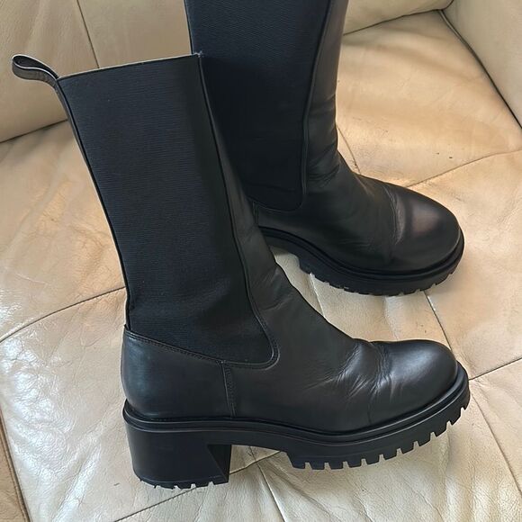 Steve Madden Black Women's Boots - Picture 3 of 12